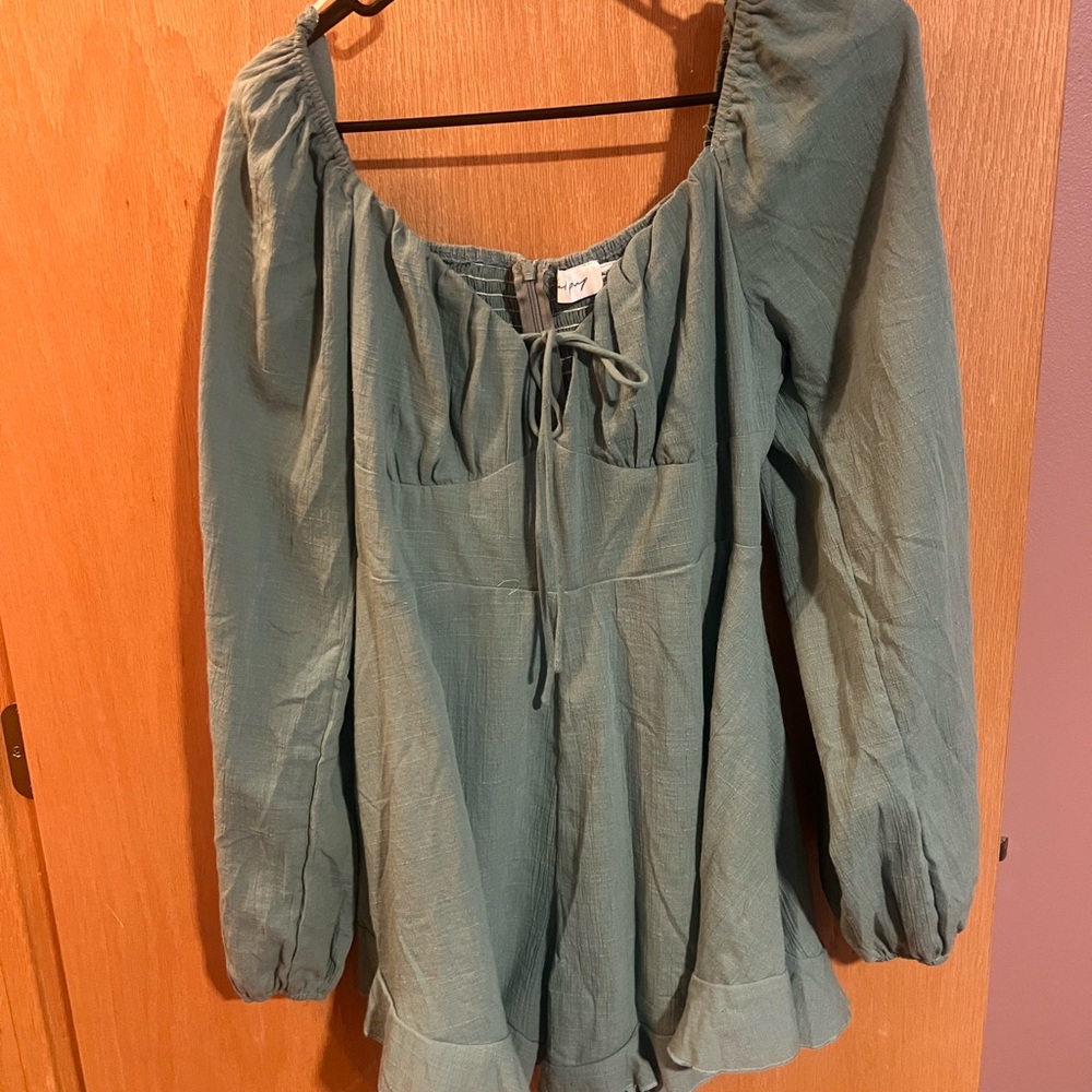 Petal & Pup Green Jumpsuit